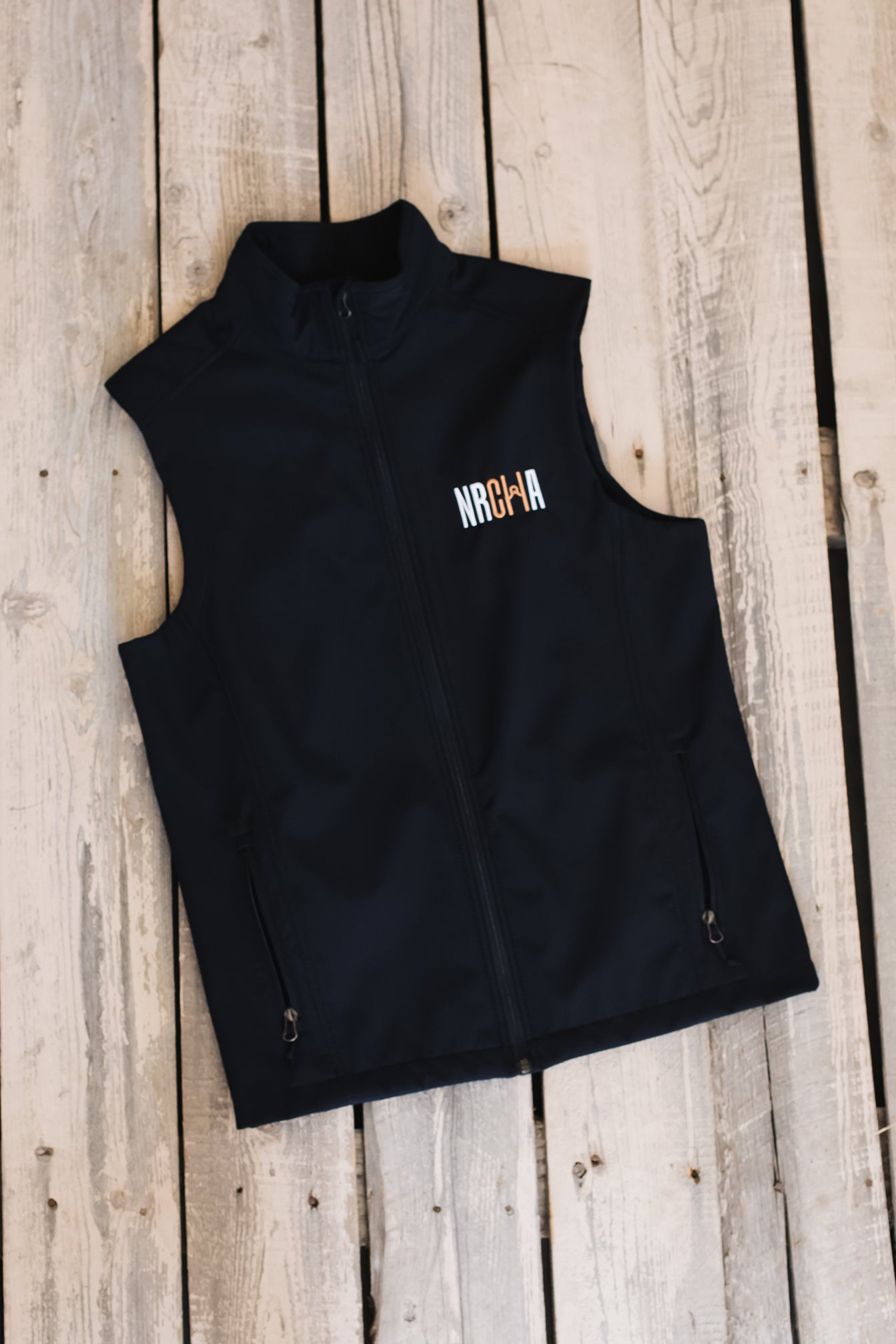 Men's NRCHA Logo Signature Series Black Vest