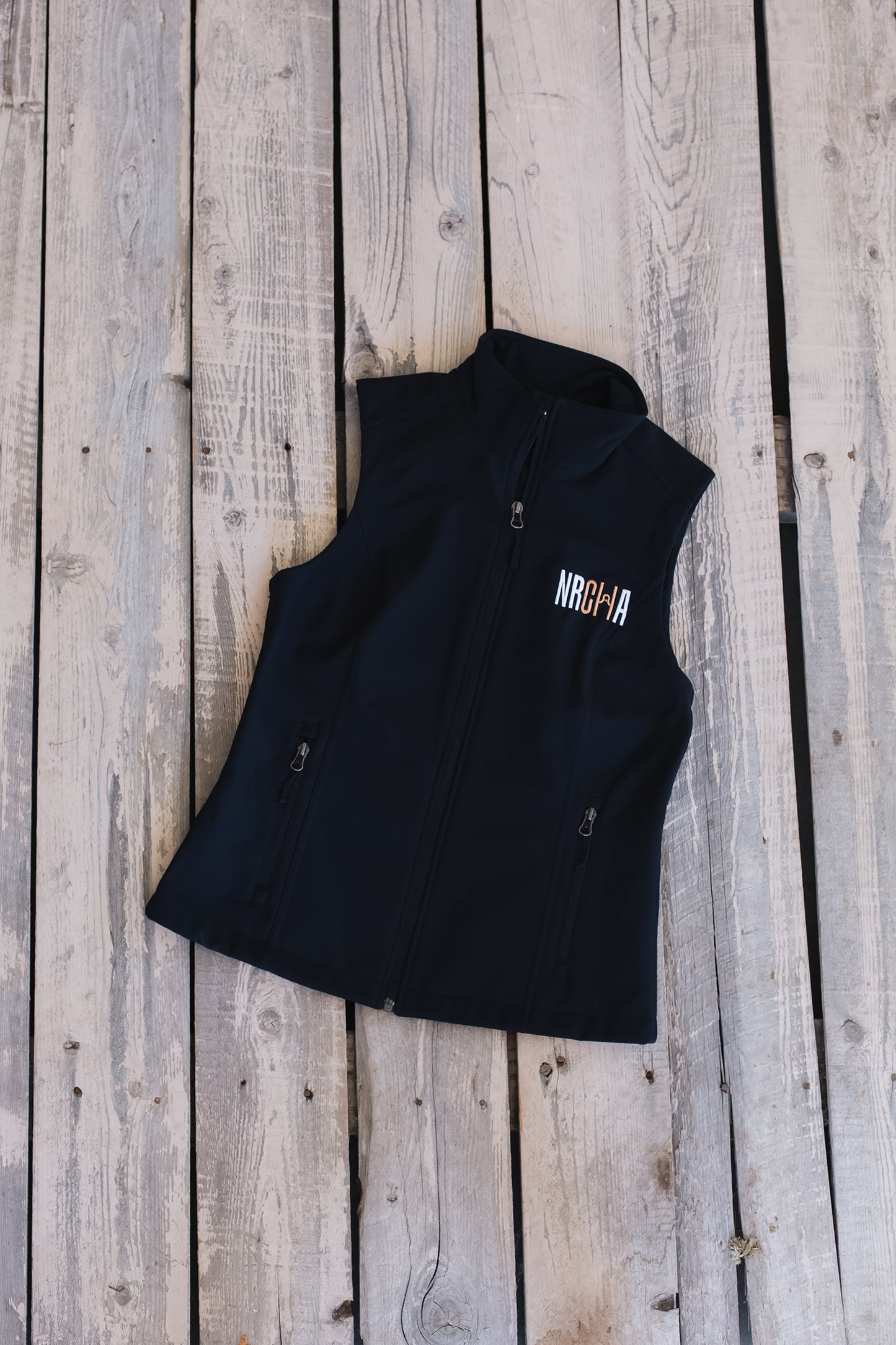 Women's NRCHA Logo Signature Series Black Vest