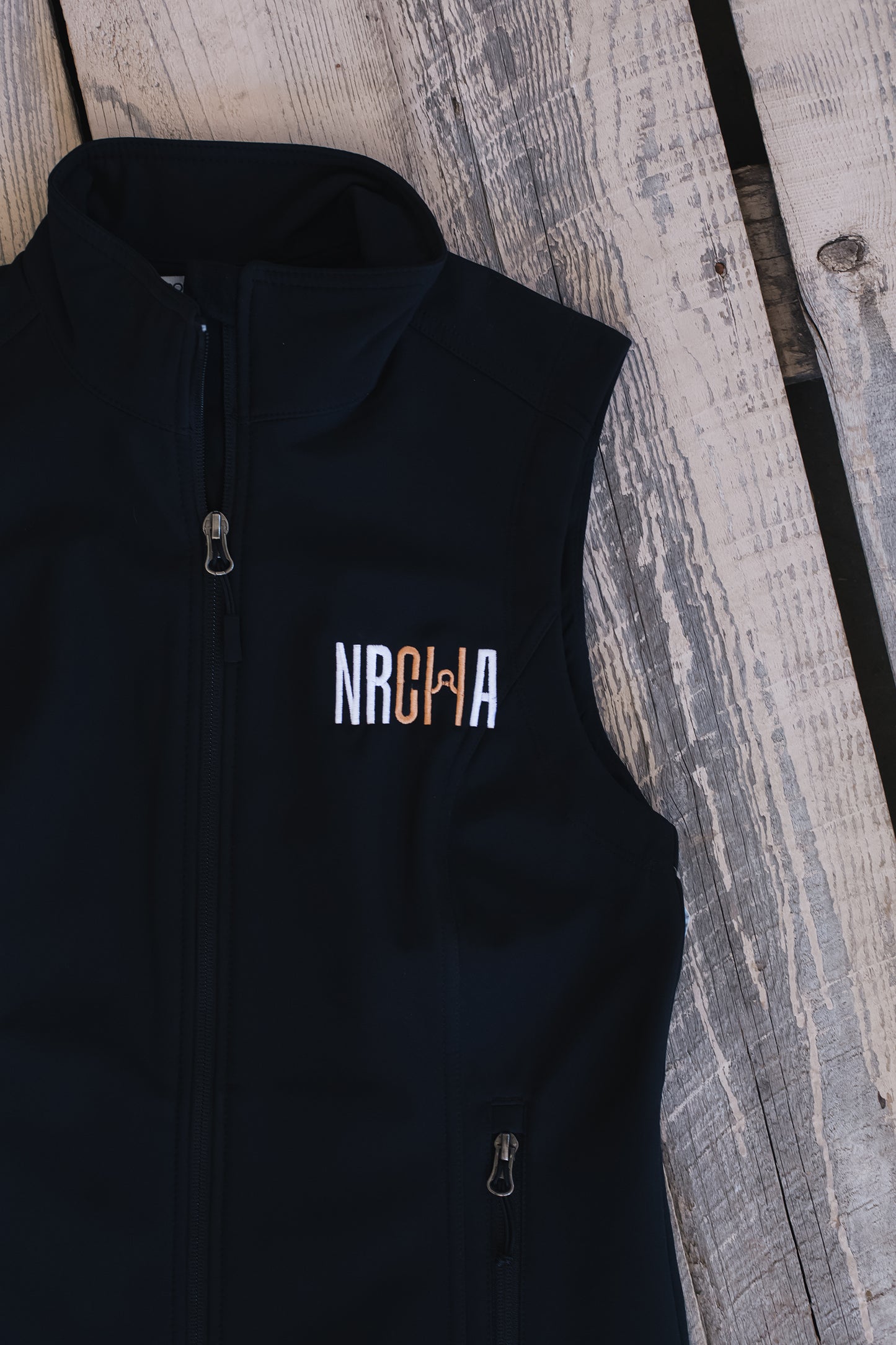 Women's NRCHA Logo Signature Series Black Vest