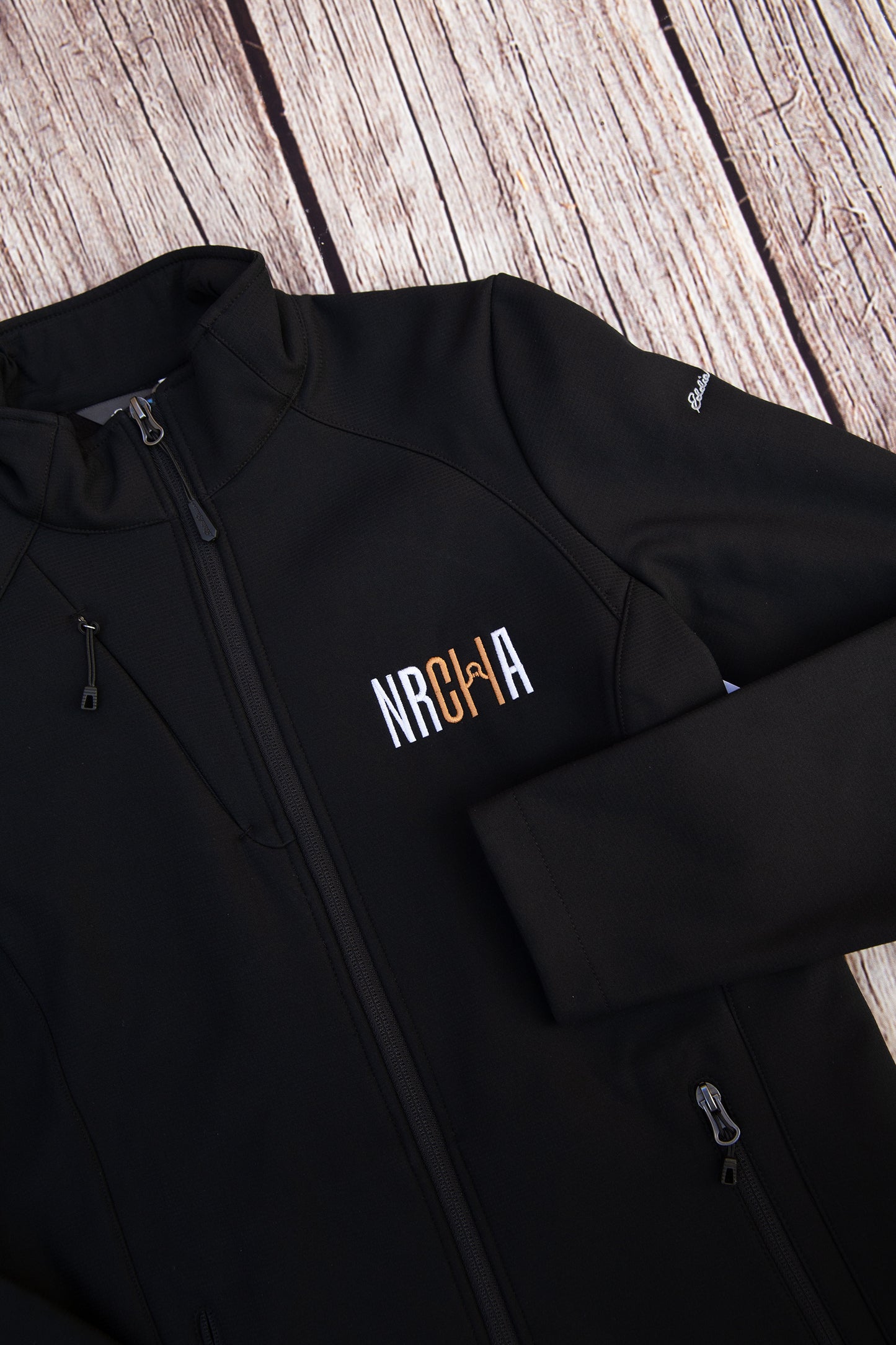 *NEW Women's NRCHA Logo Signature Series Stretch Black Jacket