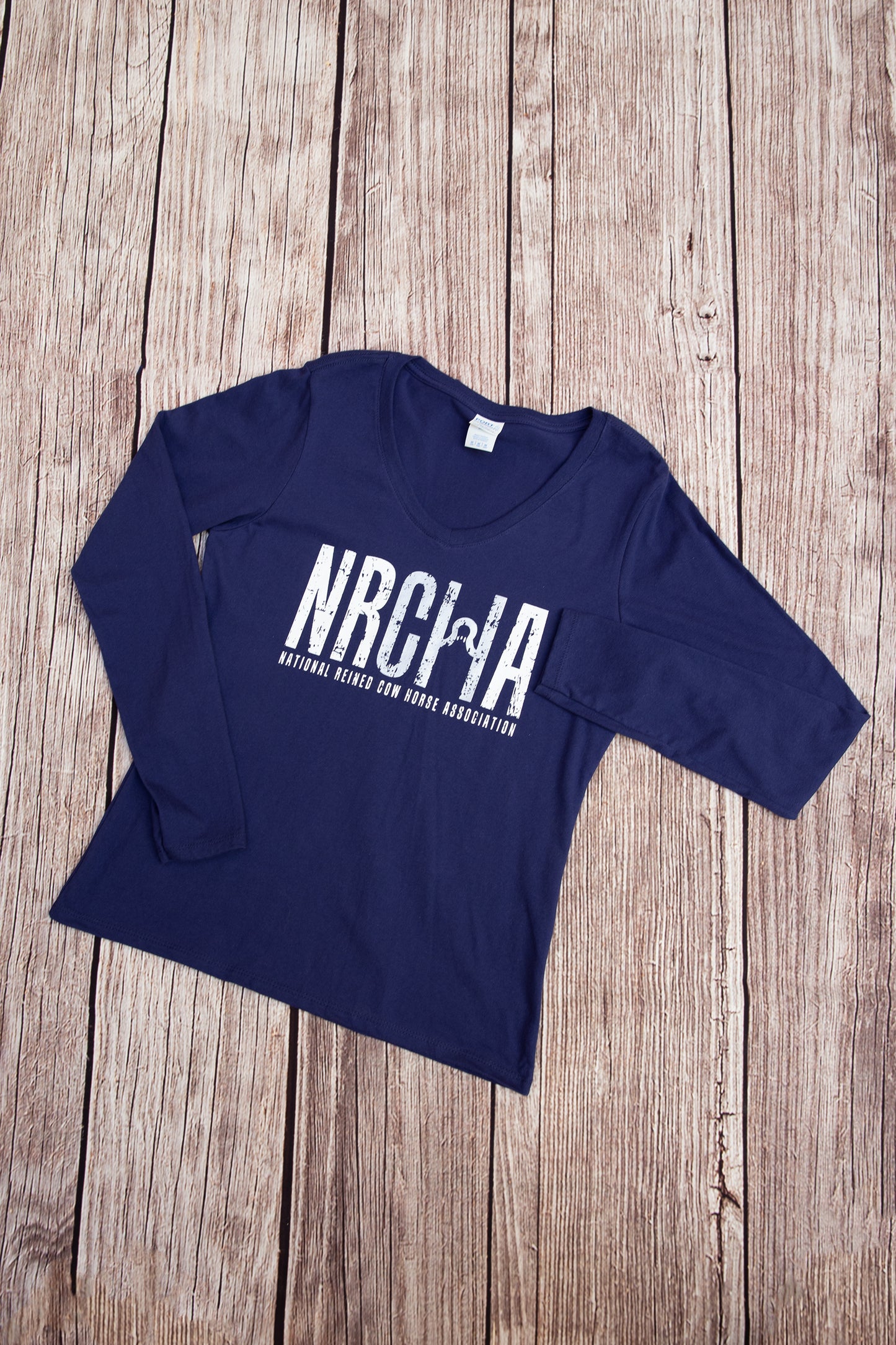 Women's NRCHA Long Sleeve V-Neck T-shirt