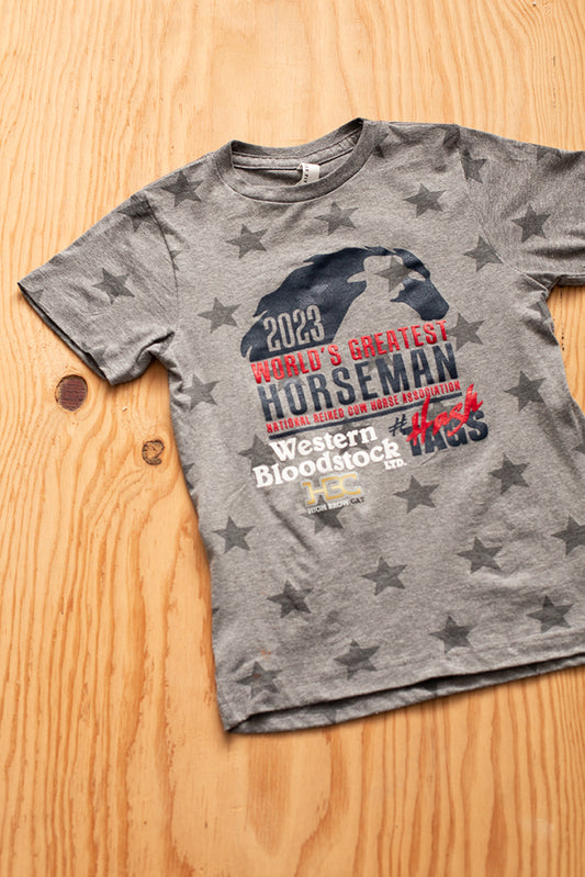 NRCHA WGH 2023 Youth Granite Star T-shirt