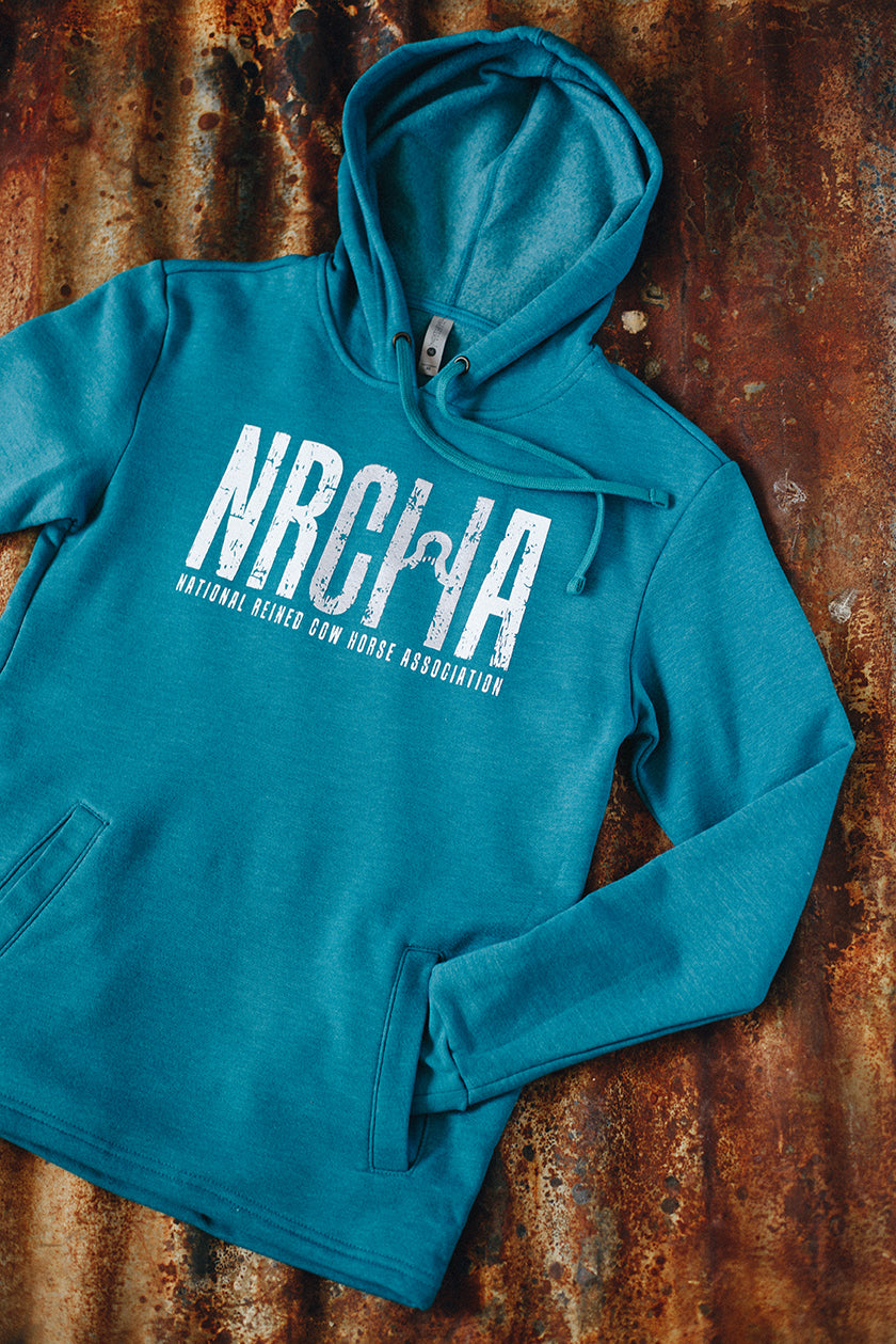 Women's NRCHA Logo Teal Pullover Hoodie