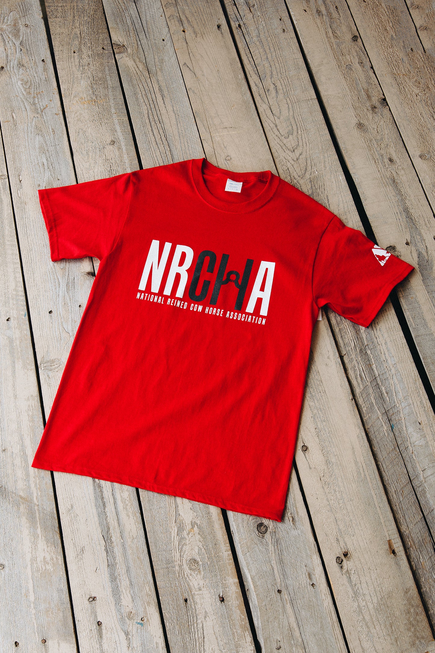 Men's Red NRCHA Short Sleeve T-Shirt